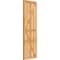 Ekena Millwork Framed Board-n-Batten Shutters w/Z-Bar, Rough Sawn Western Red Cedar, 21 1/2W x 66H, PR RBF06Z21X066RWR - alternate 4